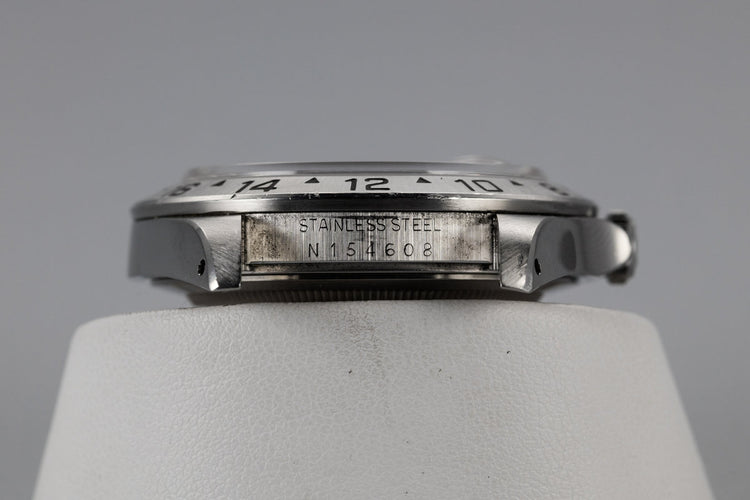 1991 Rolex Explorer II 16570 White Dial