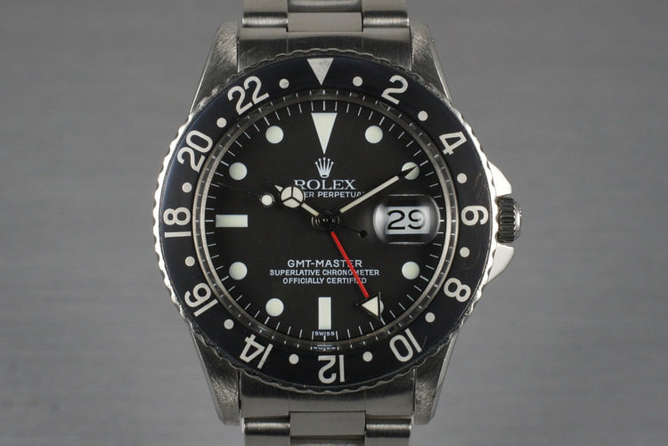 1961 Rolex GMT 1675 PCG
