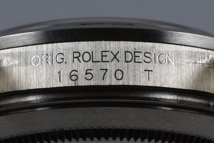 2004 Rolex Explorer II 16570 Black Dial