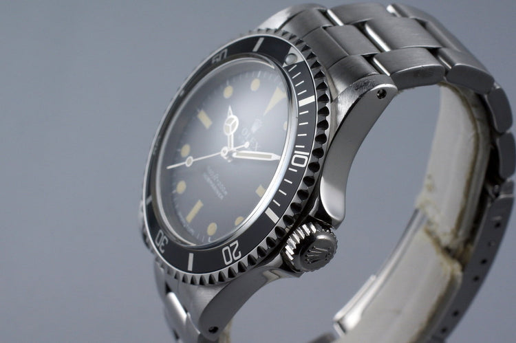 1970 Rolex Submariner 5513 Serif Dial