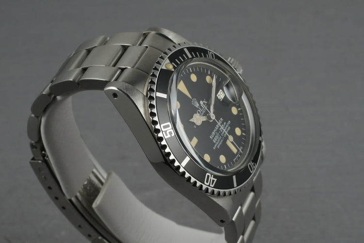 Rolex Submariner 1680 with creamy dial and RSC Service