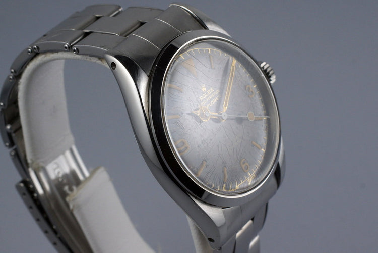 1956 Rolex Explorer 1 6610 Tropical Dial with Box