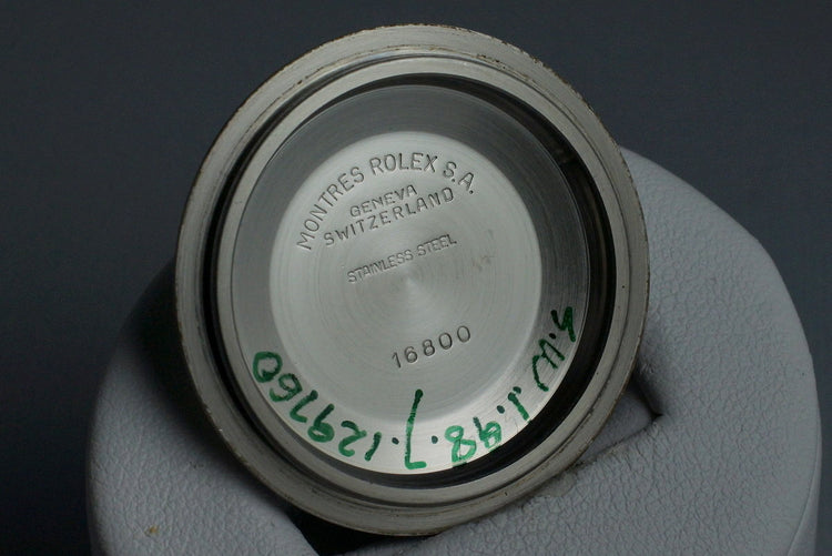 1981 Rolex Submariner 16800