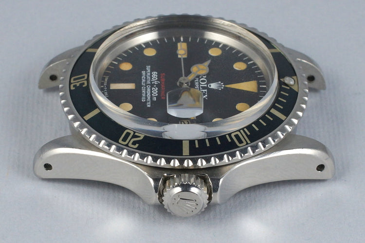 1972 Rolex Red Submariner 1680 Mark VI Dial