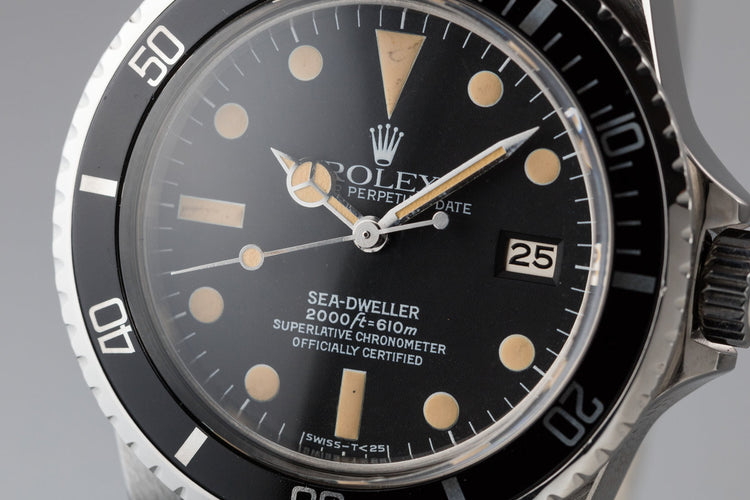 1981 Rolex Sea-Dweller 1665 with Box and Papers