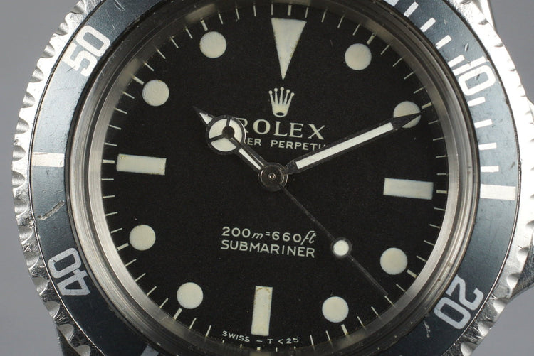 1967 Rolex Submariner 5513 Meters First