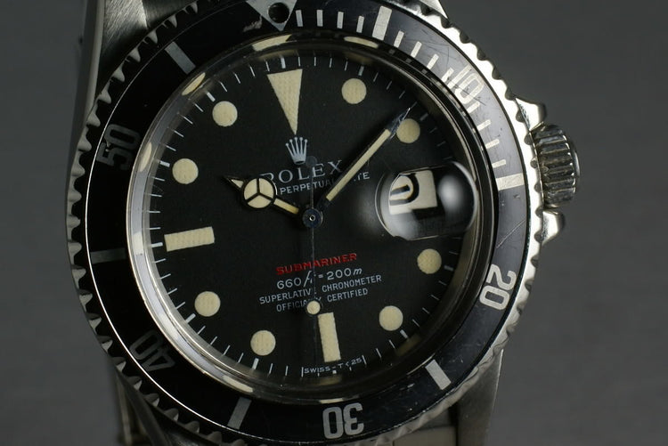 Rolex Red Submariner Ref: 1680 Mark IV