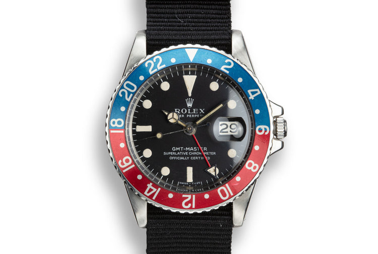 1968 Rolex GMT-Master 1675 "Pepsi" with Mark 1 Matte Dial