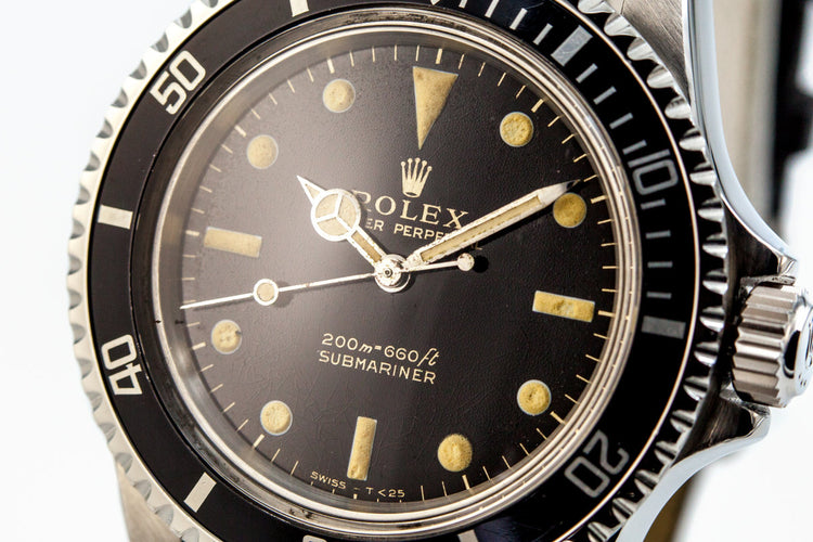 1965 Rolex Submariner 5513 with Gilt Dial