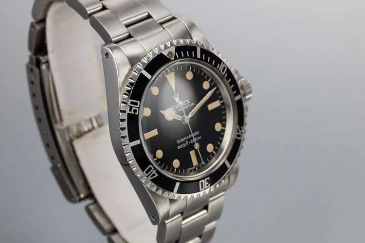 1977 Rolex Submariner 5513 Mark 2 Maxi Dial