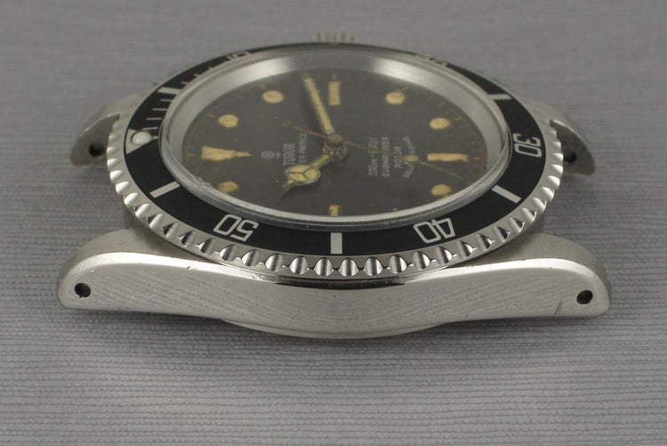1965 Tudor Submariner 7928 Tropical Chapter Ring Dial with Box