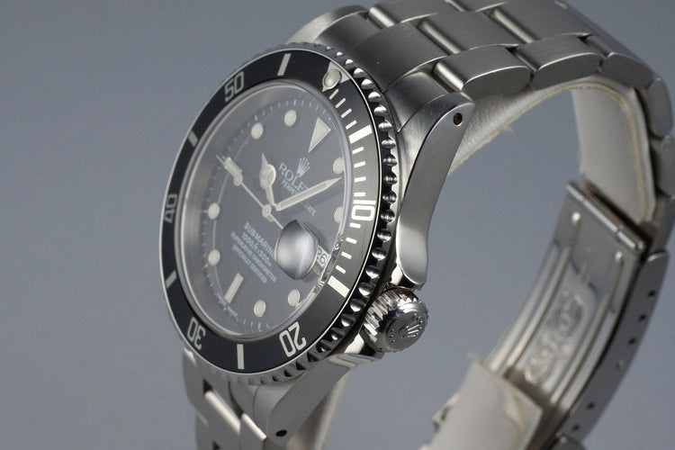 2001 Rolex Submariner 16610