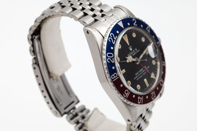 1968 Rolex GMT 1675 with Box and Papers