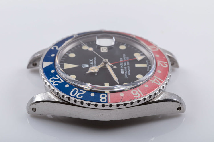 1972 Unpolished Vintage Rolex GMT-Master MKII 1675 with Box