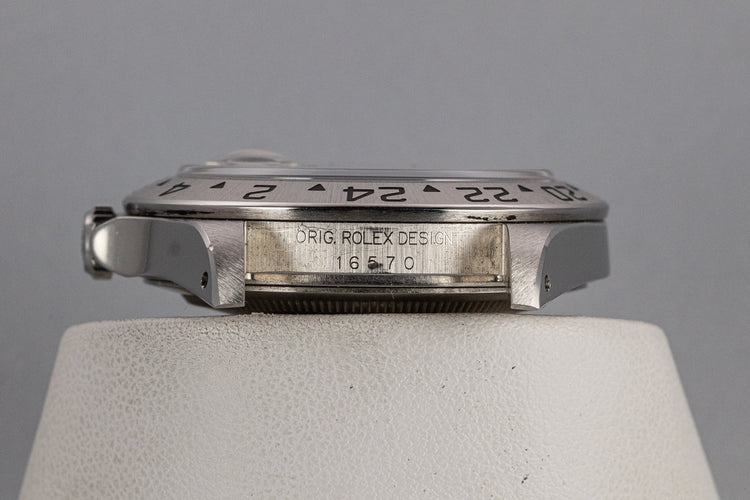 1997 Rolex Explorer II 16570 Black Dial with Box and Papers