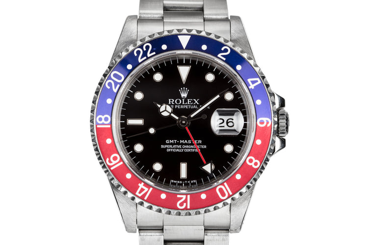 1993 Rolex GMT-Master 16700 with Pepsi Insert