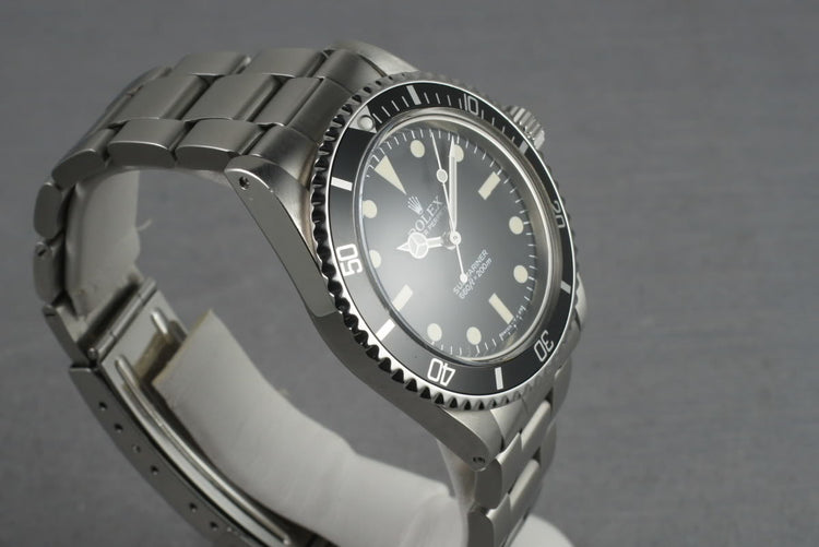 Rolex Submariner 5513 Mark V maxi Dial