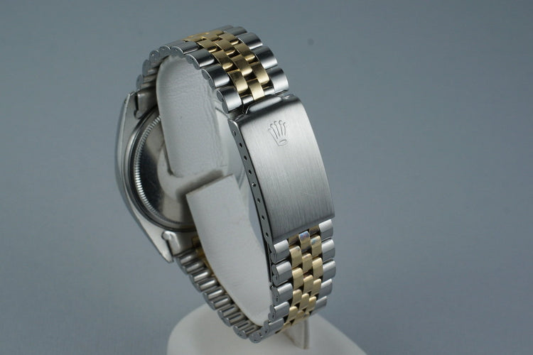 1971 Rolex Two Tone DateJust 1601 Champagne ‘Wide Boy’ Dial