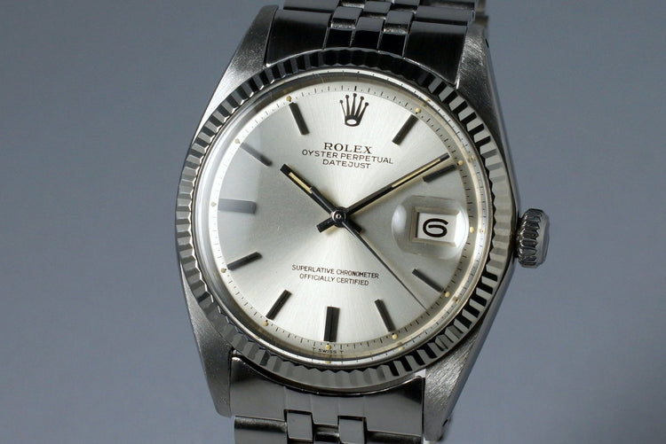 1971 Rolex Datejust 1601 Silver Dial