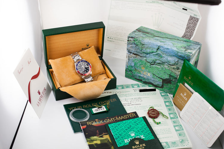 2000 Rolex GMT-Master II 16710 with Box and Papers