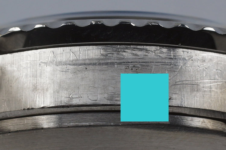 1963 Tudor Submariner 7928 PCG Gilt Chapter Ring Dial UNDERLINE
