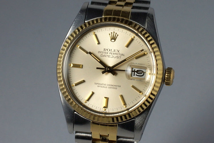 1984 Rolex Two Tone DateJust 16013