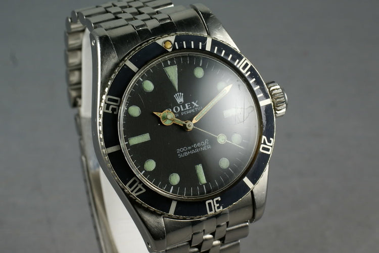 Rolex Submariner 6538 Big Crown