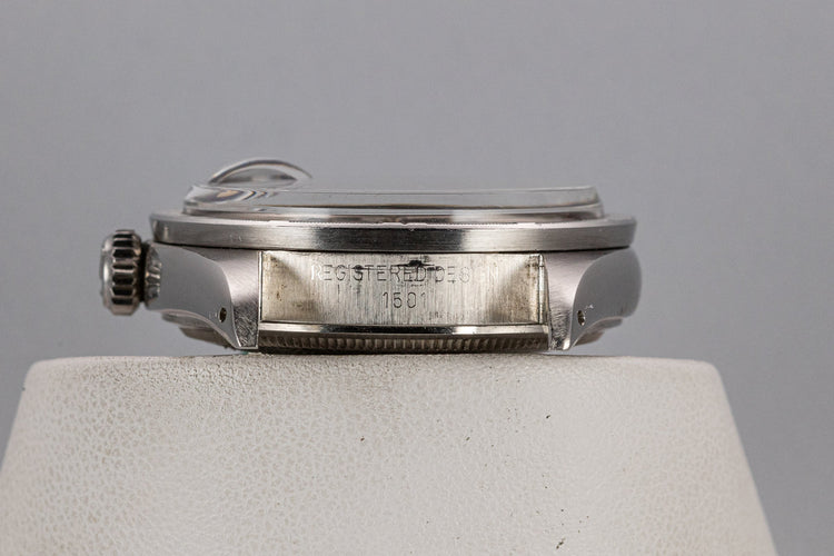 1970 Rolex Date 1501 with Blue Moonlight Cloud Dial