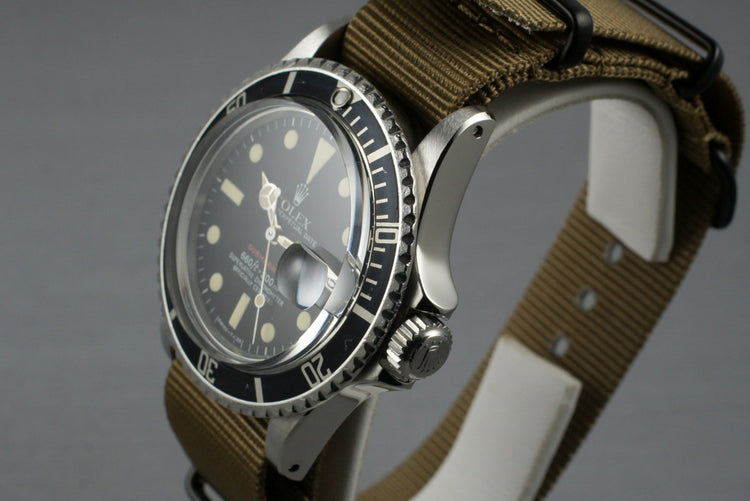 1972 Rolex Red Submariner 1680 with Mark VI Dial