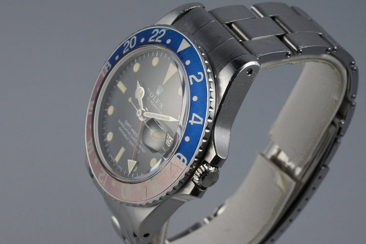 1968 Rolex GMT 1675 Mark I Dial