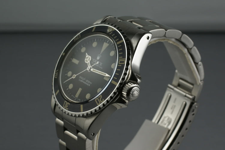 Rolex Submariner 5513 Mark 1 Maxi with Box and Papers