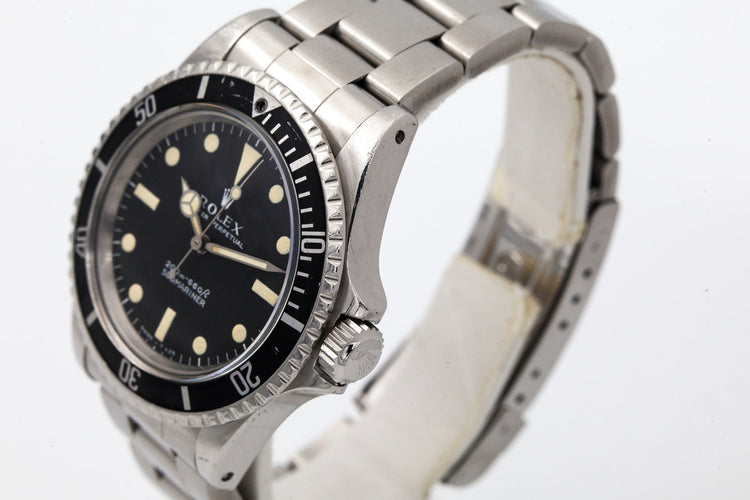1967 Rolex Submariner 5513 with Meters First Dial