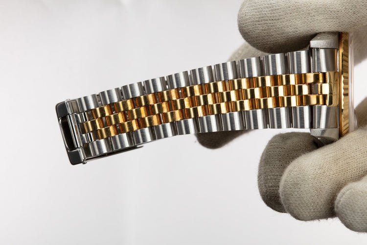 1993 Rolex Two-Tone Datejust 16233 Champagne Dial with Papers