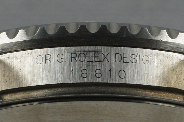 1991 Rolex Submariner 16610