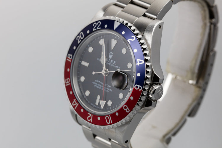 1995 Rolex GMT-Master 16700 with "Pepsi" Bezel Insert
