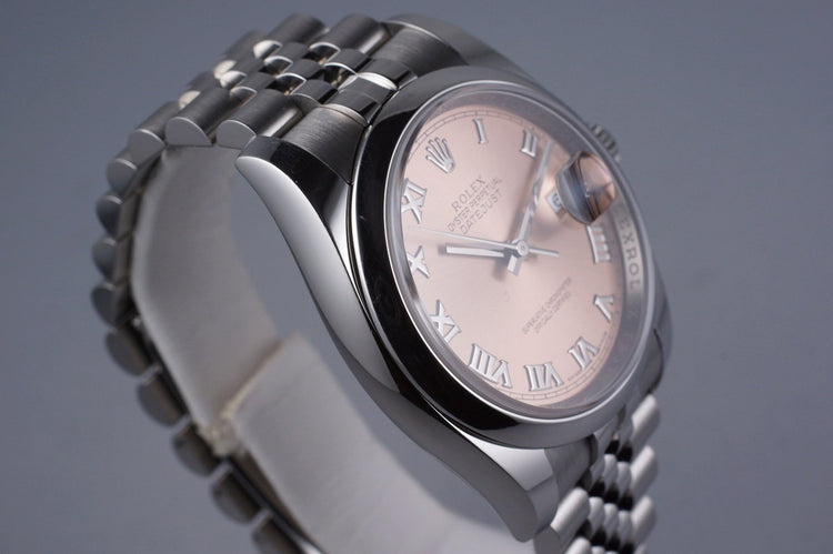 2014 Rolex Datejust 116200 with Box and Papers