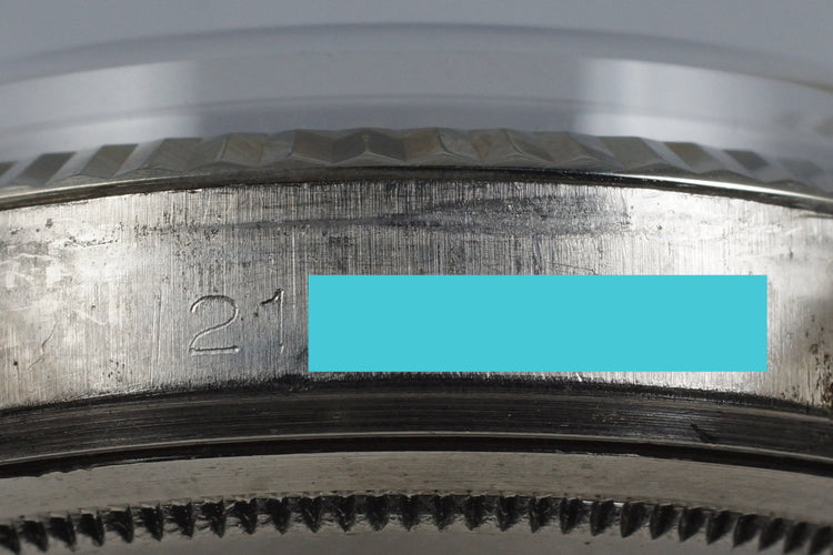 1969 Rolex DateJust 1603 Matte Black Dial