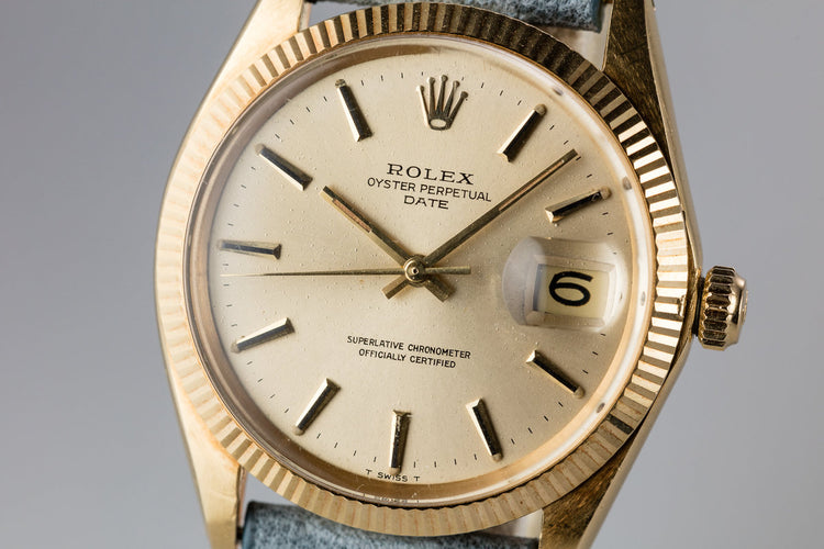 1969 Rolex 18K Date 1503