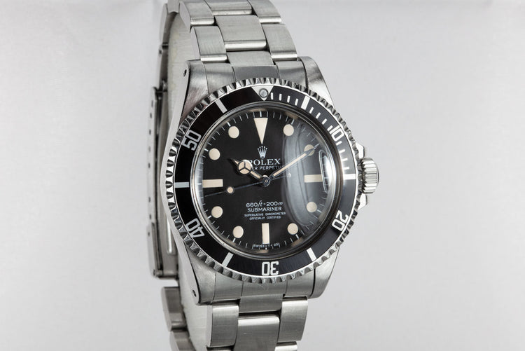 1977 Rolex Submariner 5512 with Mark 1 Maxi Dial