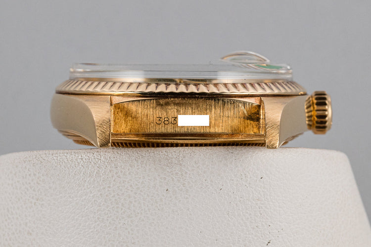 1974 Rolex 18K YG Day-Date 1803 with Turquoise Stella Dial