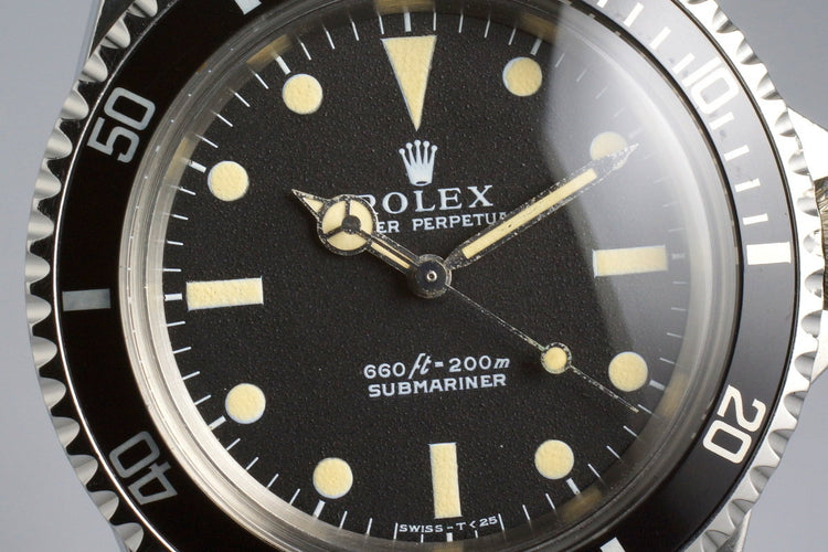 1968 Rolex Submariner 5513