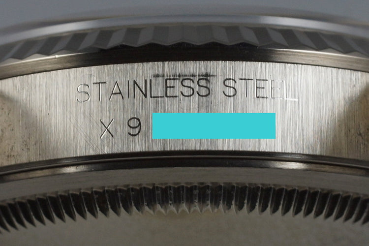 1991 Rolex DateJust 16234 with Japanese Papers