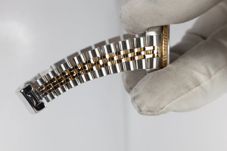 1997 Rolex Ladies Two Tone Datejust 69173 with Box and Papers