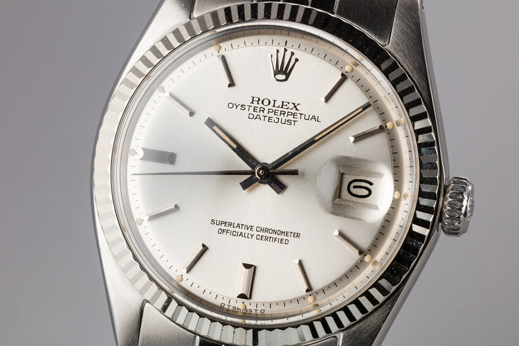 1973 Rolex DateJust 1601 Silver Sigma Dial