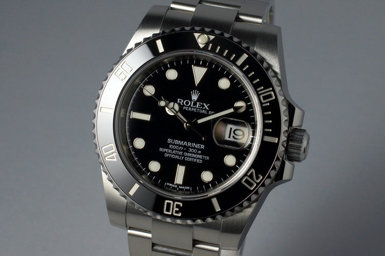 2014 Rolex Ceramic Submariner 116610LN