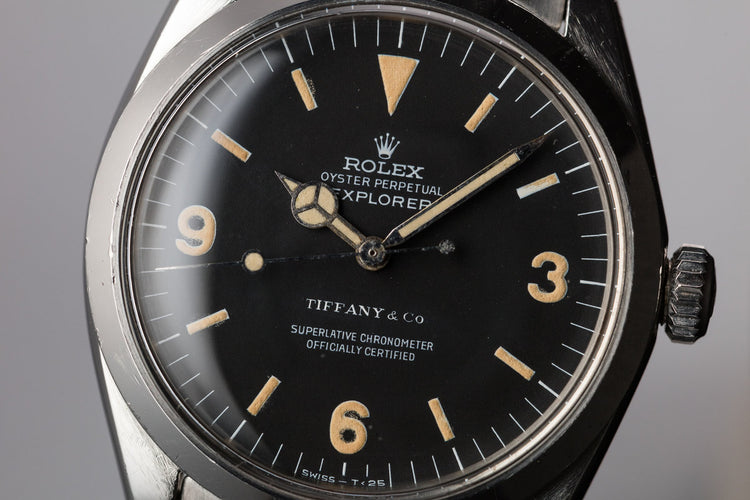 1969 Rolex Explorer 1016 with Tiffany & Co Dial