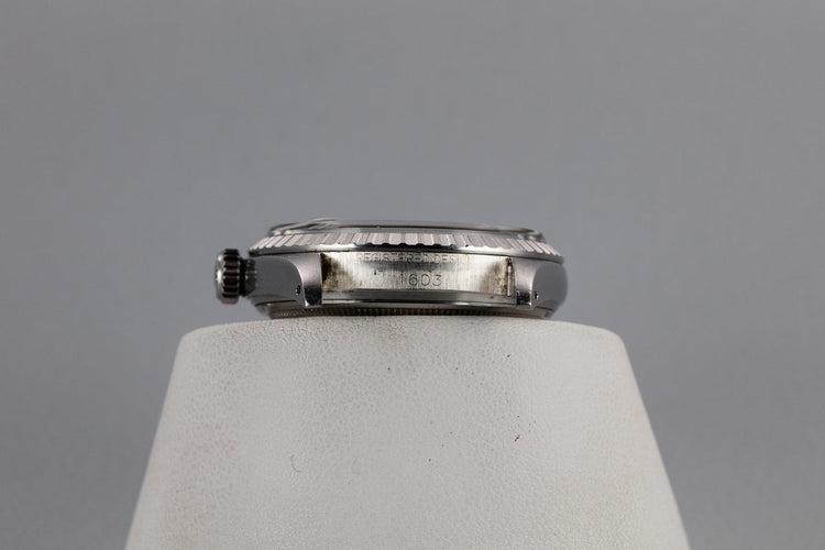 1964 Rolex DateJust 1603 with Swiss Only Gilt Dial