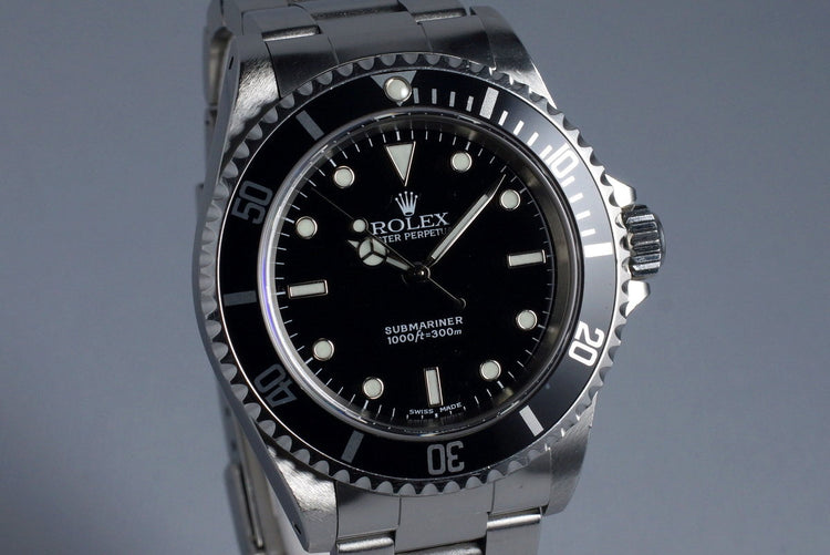2002 Rolex Submariner 14060M