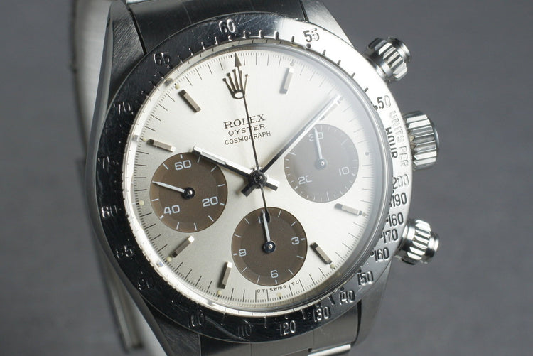 1972 Rolex Daytona 6265 Silver Tropical Dial