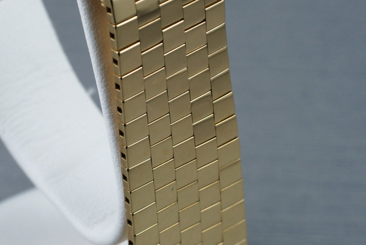 1968 Rolex 18K YG Date 1500 with Brick Bracelet